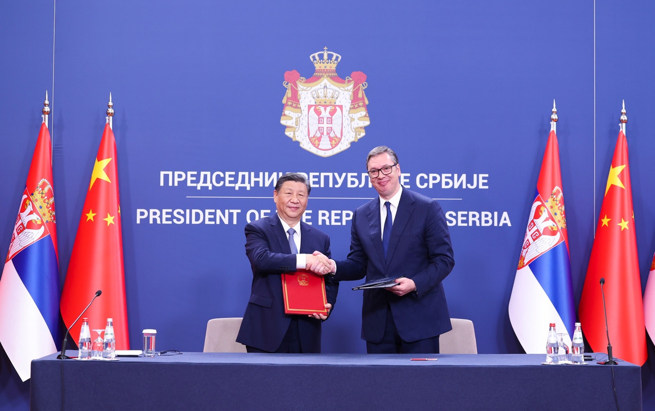 Сербия - первая страна Центральной и Восточной Европы в ранге стратегического партнёра Китая.