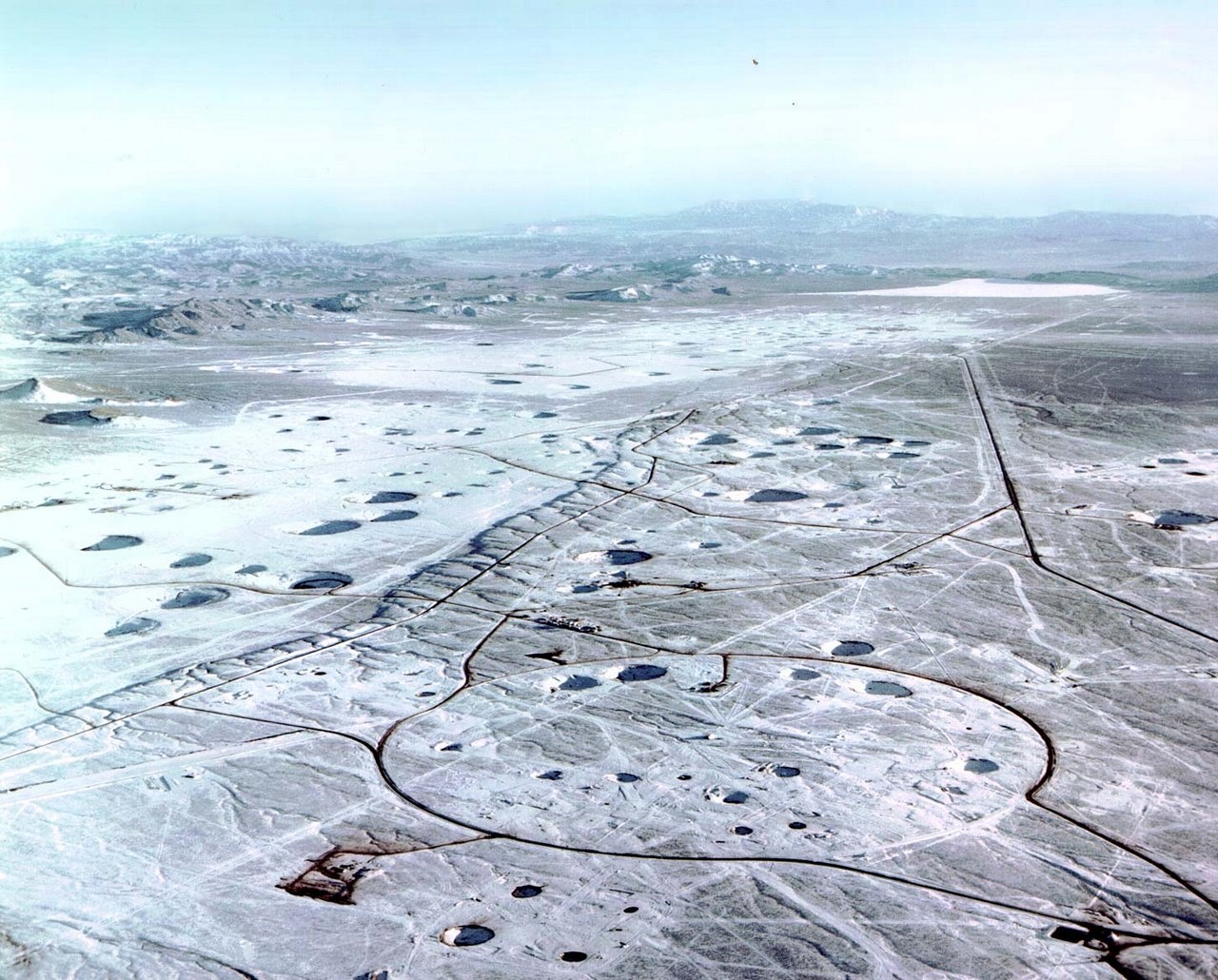 Полигон в штате Невада, где проводится большинство ядерных испытаний.