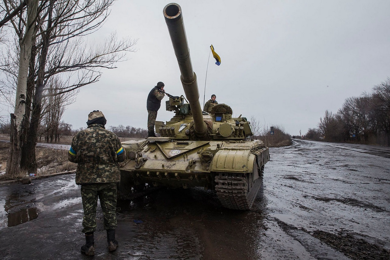 Украинский танк Т-64Б.