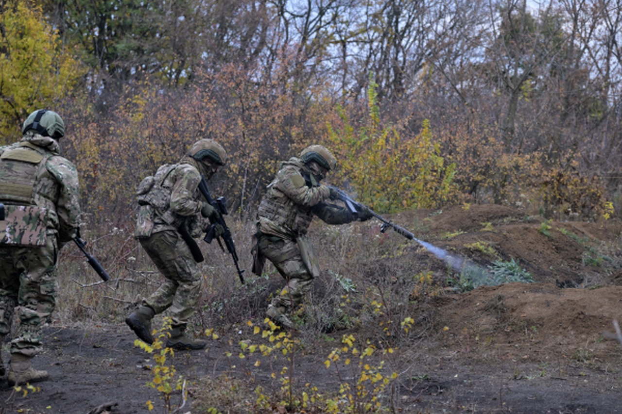 Разведчики 25-й общевойсковой армии группировки войск «Запад» в зоне специальной военной операции.