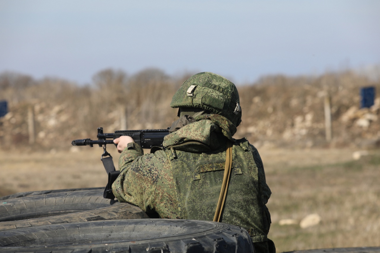 Продолжается огневая подготовка на полигонах ЮВО.