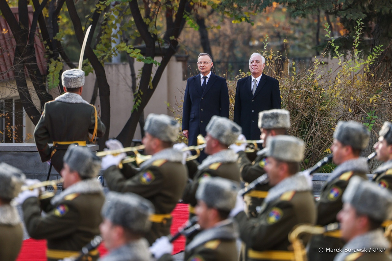 Президент Польши Анджей Дуда в Армении. Тёплый приём.