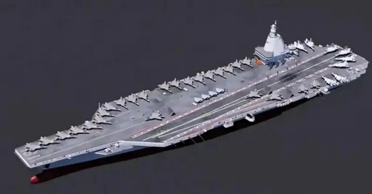 Предполагаемый облик авианосца Type 004.