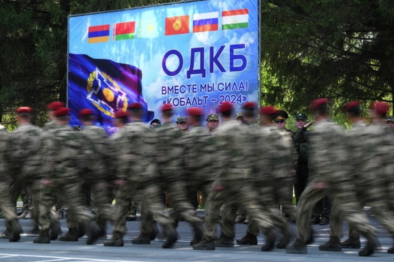 Открытие специального учения ОДКБ «Кобальт-2024».