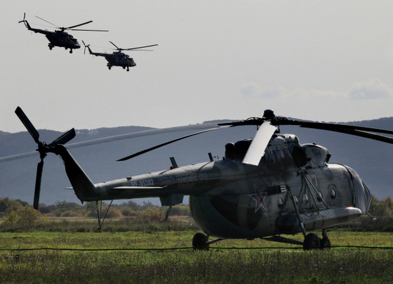 «Летающий танк» Ми-8АМТШ.