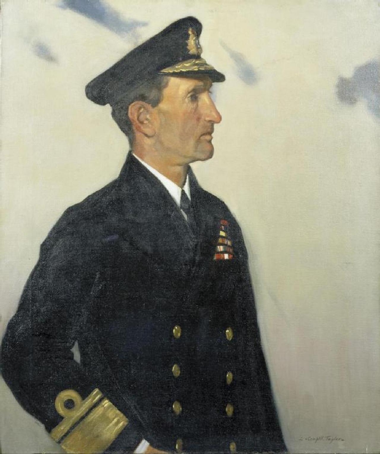 Контр-адмирал сэр Уолтер Генри Коуэн (портрет Л.К. Тейлора), 1920 г.