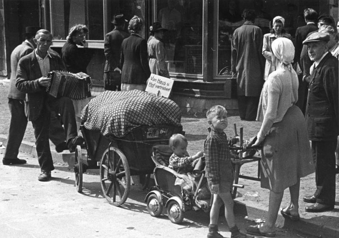 Немецкие беженцы, 1948 г.