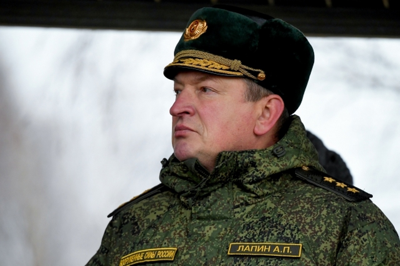 Командующий войсками Ленинградского военного округа генерал-полковник Александр Лапин.