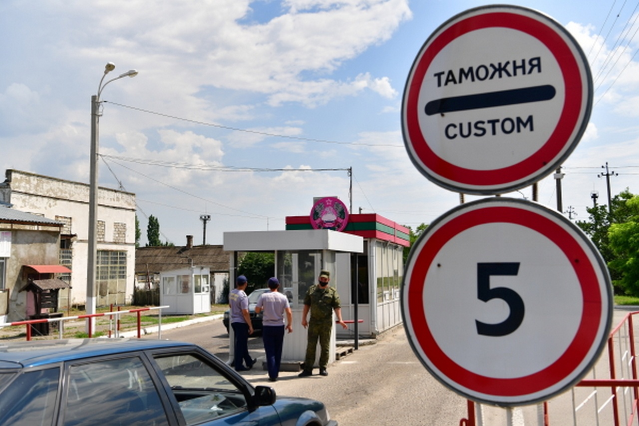 Пропускной пункт «Варница - Бендеры» в Молдавии.