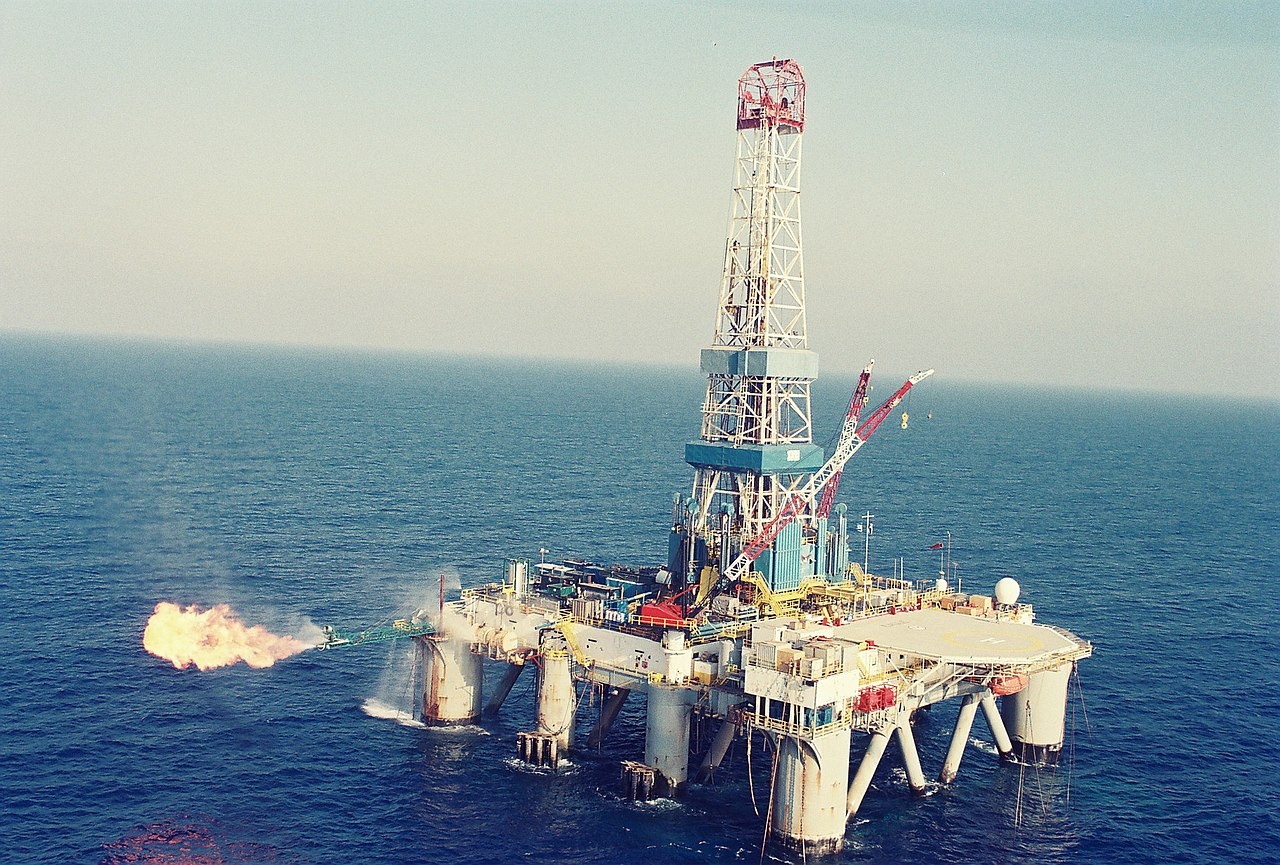 Месторождение природного газа на шельфе возле Ашкелона.