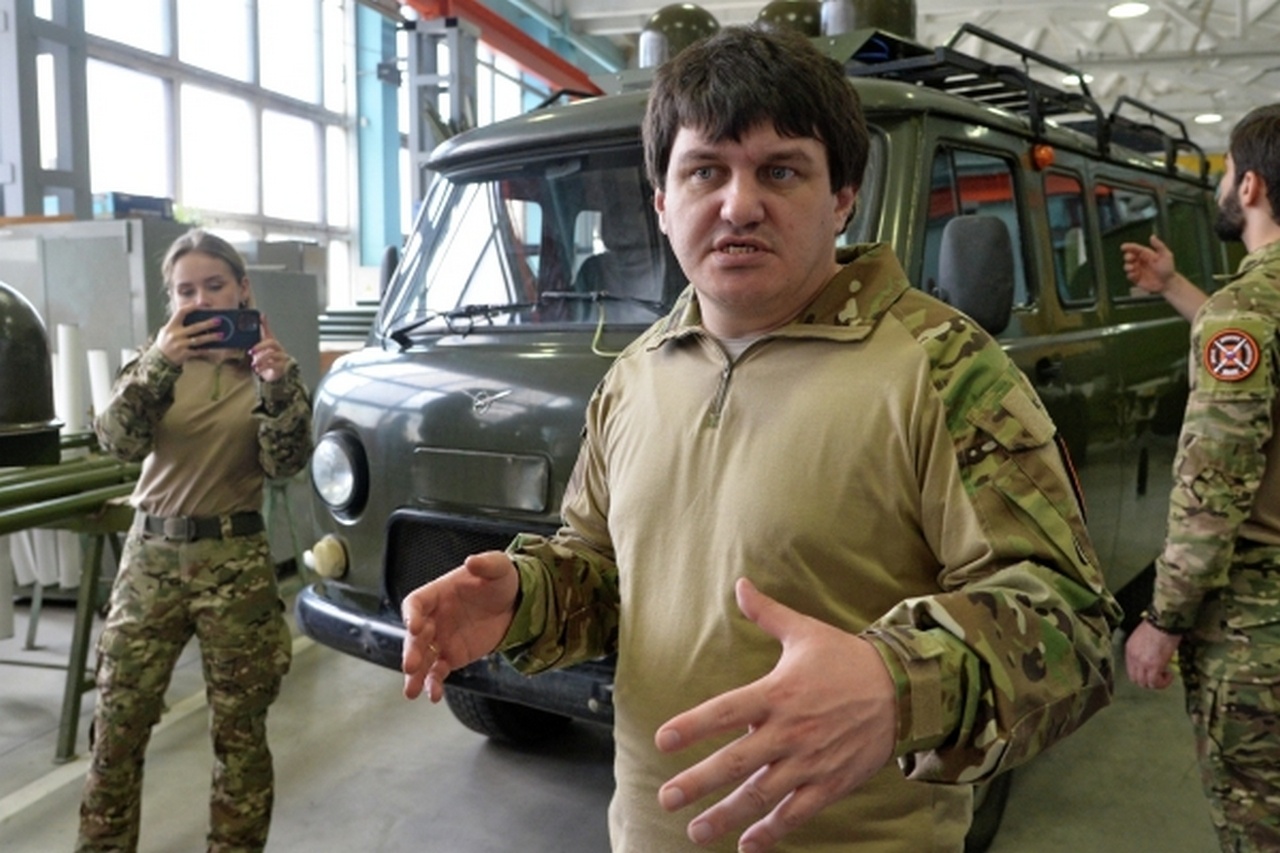 Командир интернациональной бригады «Пятнашка» Ахра Авидзба.