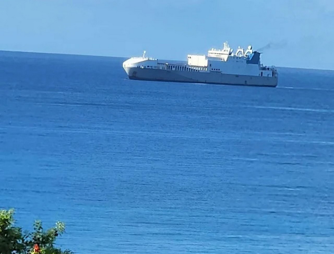 Судно поддержки специальных боевых действий Ocean Trader (бывший Cragside), эксплуатируемое Командованием морских перевозок США.