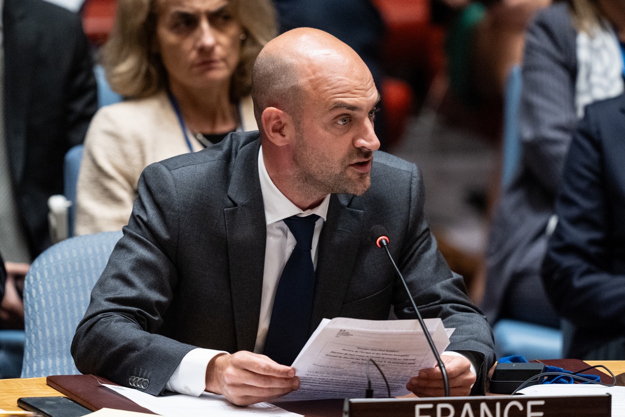 Министр иностранных дел Франции Жан-Ноэль Барро.