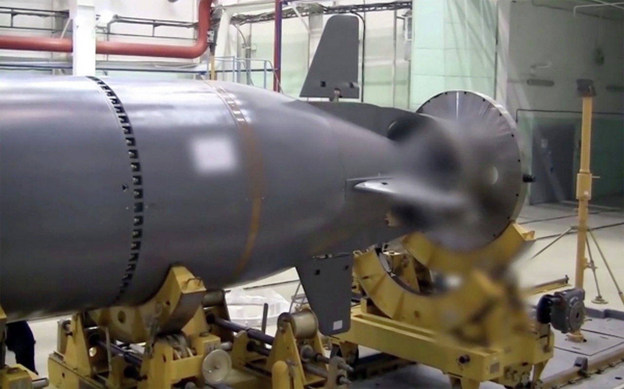 Кормовая часть океанской многоцелевой системы «Посейдон».