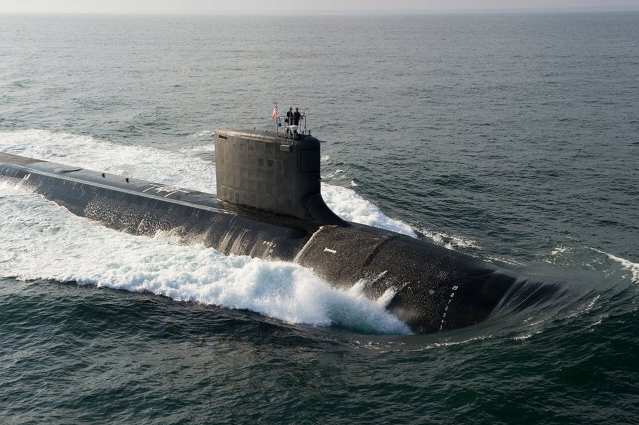 Одиннадцатая подводная лодка США класса «Вирджиния» USS North Dakota (SSN-784).