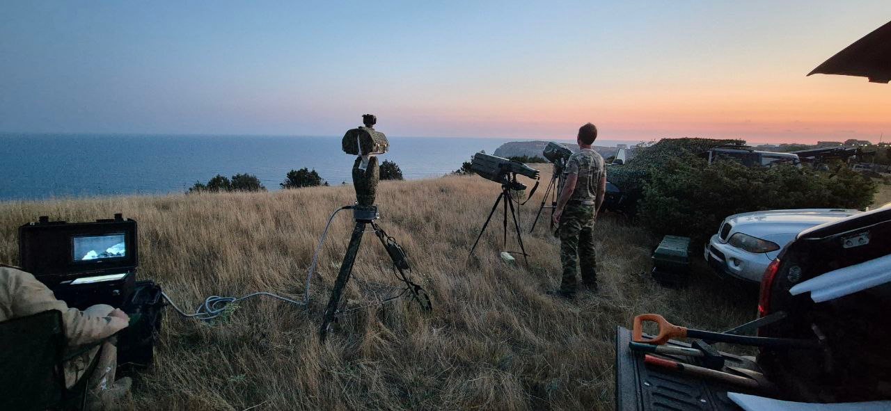 Подготовка к отражению атаки с моря.