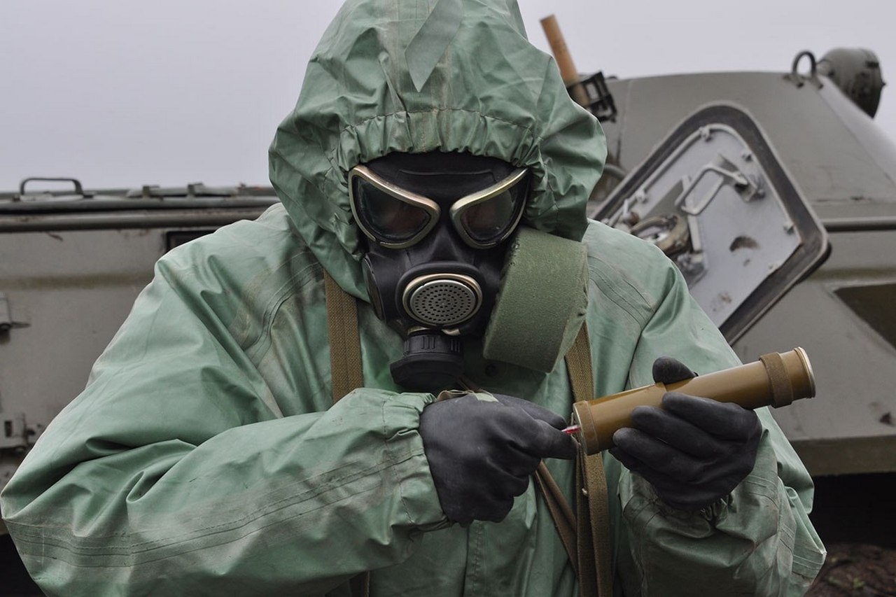 Занятие по РХБ защите прошло с военнослужащими ЦВО в Екатеринбурге.