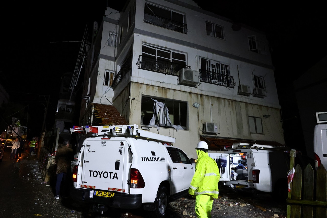 Группировка «Хезболла» обстреляла ракетами север Израиля, ноябрь 2024 г.