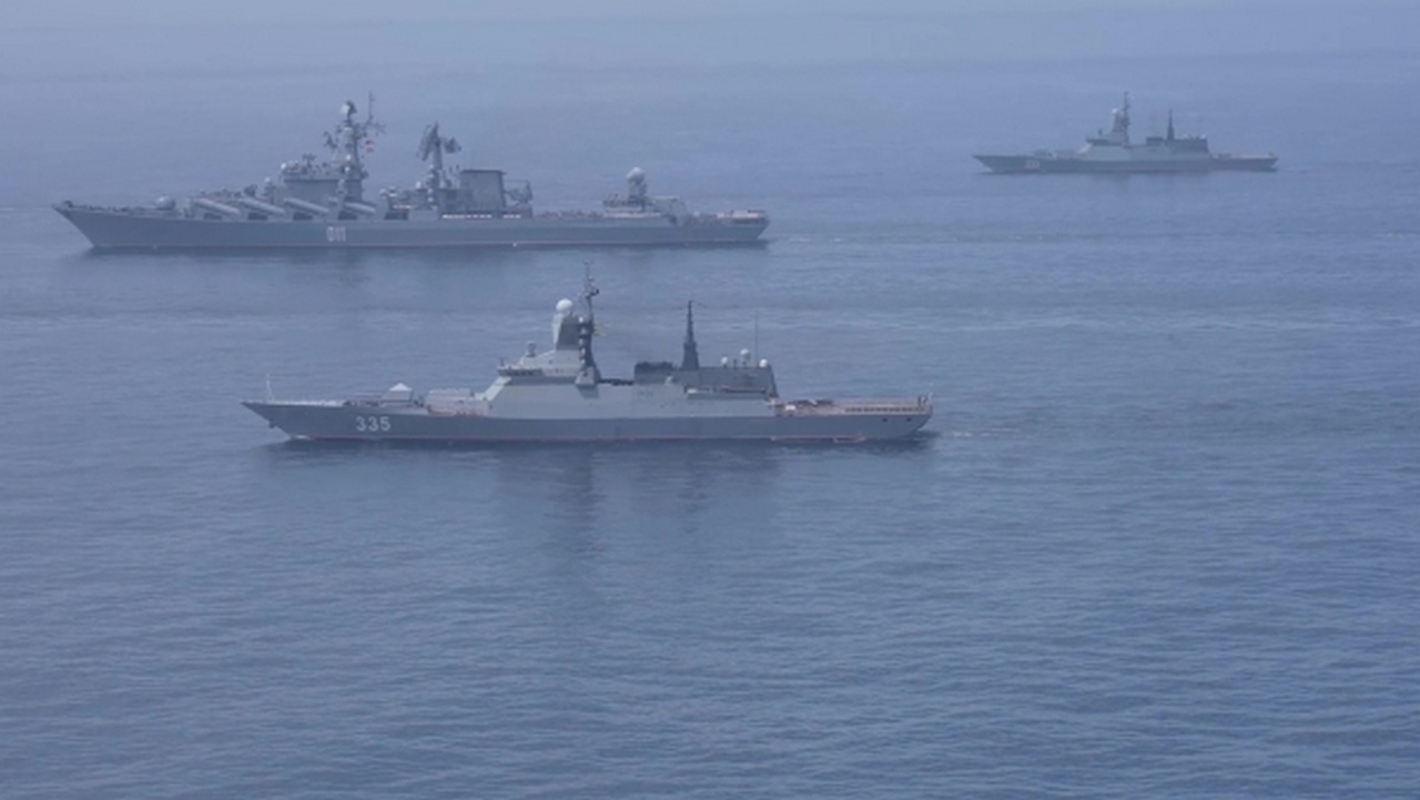 Корабли Тихоокеанского флота России.