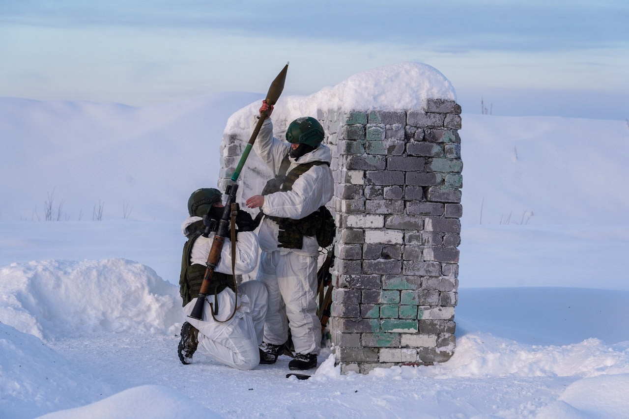 Морские пехотинцы Северного флота успешно выполняют поставленные задачи.