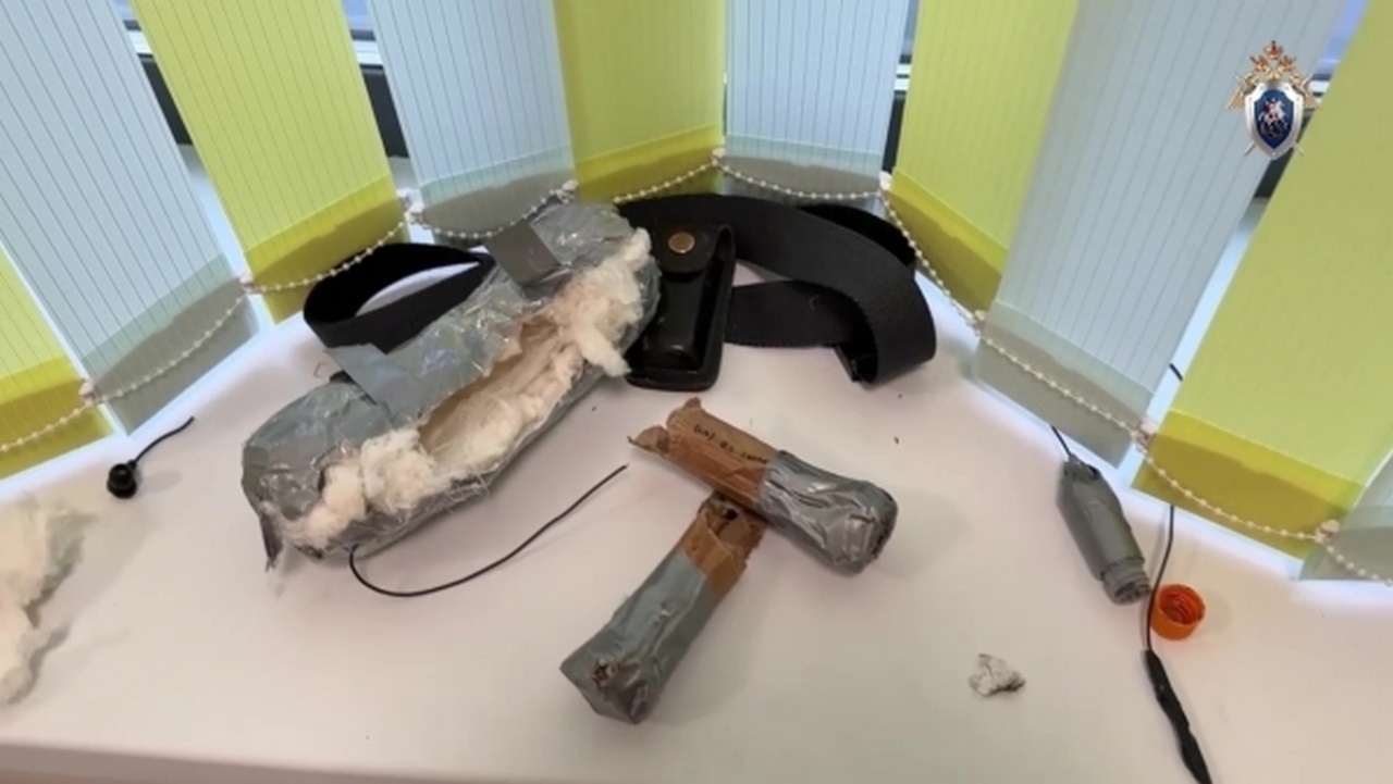 Взрывное устройство, обнаруженное у нападавшего в школе в Горках-2.