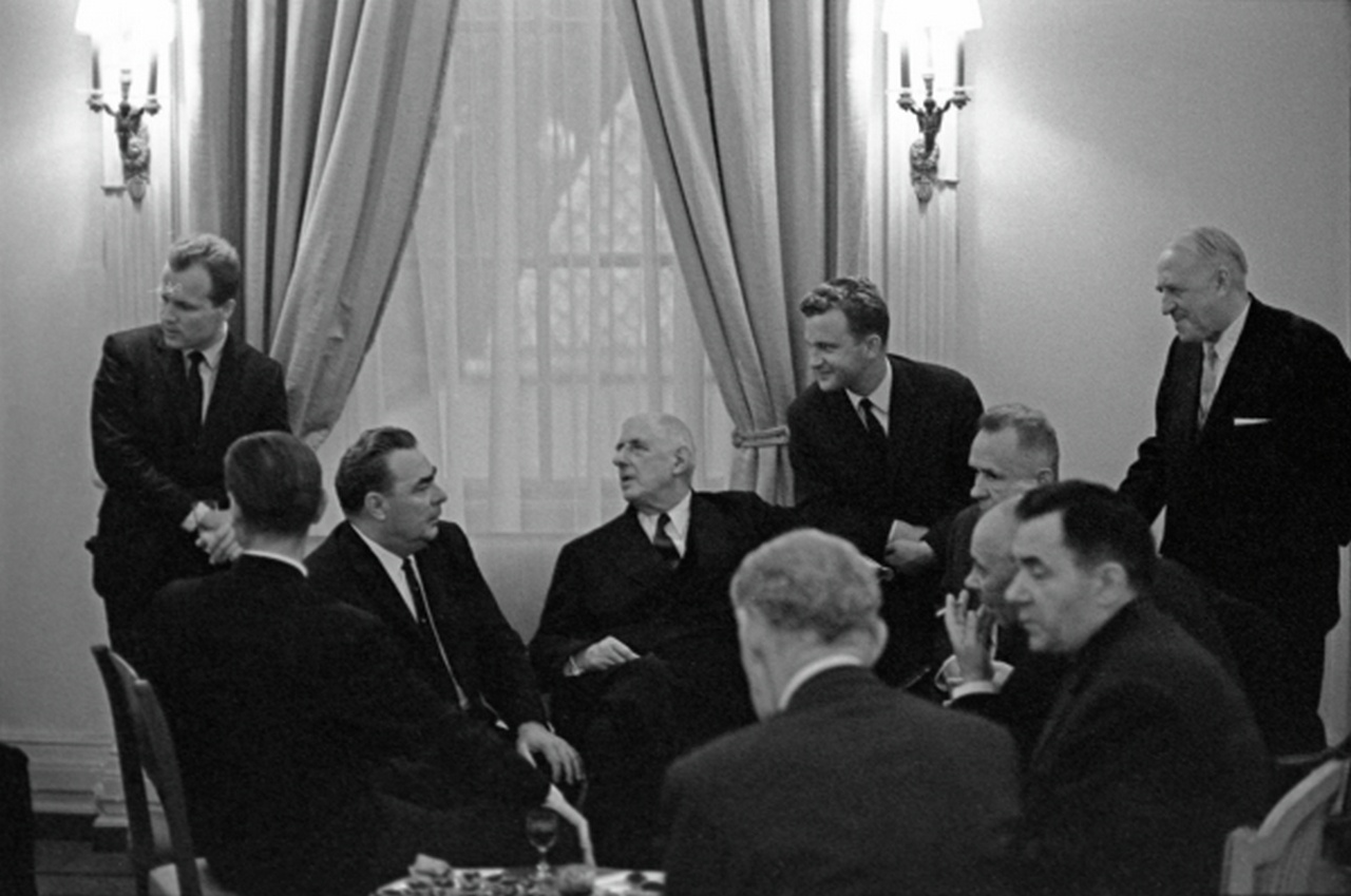 Визит президента Франции Шарля де Голля в СССР, июнь 1966 г.