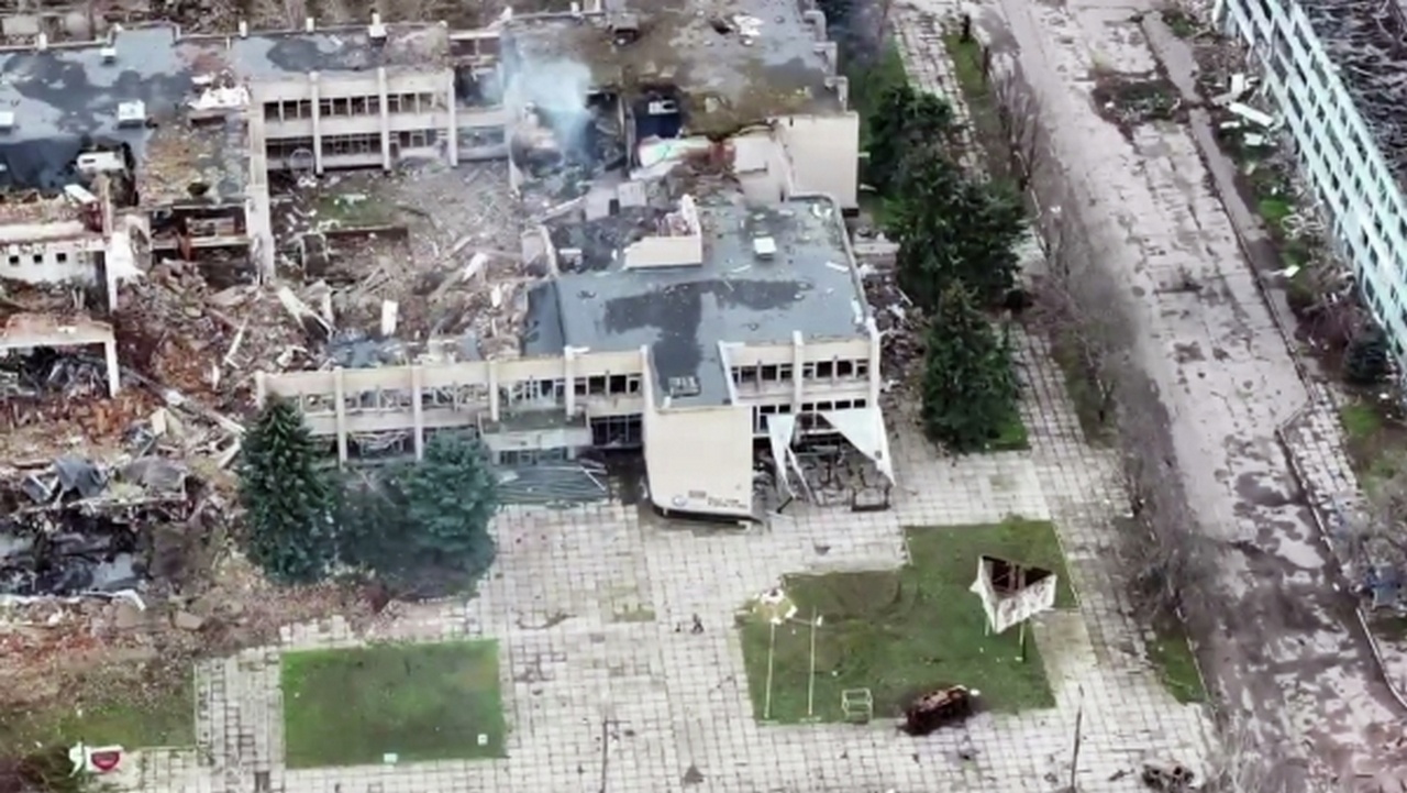 Русские солдаты уже в центре Гуляйполя.