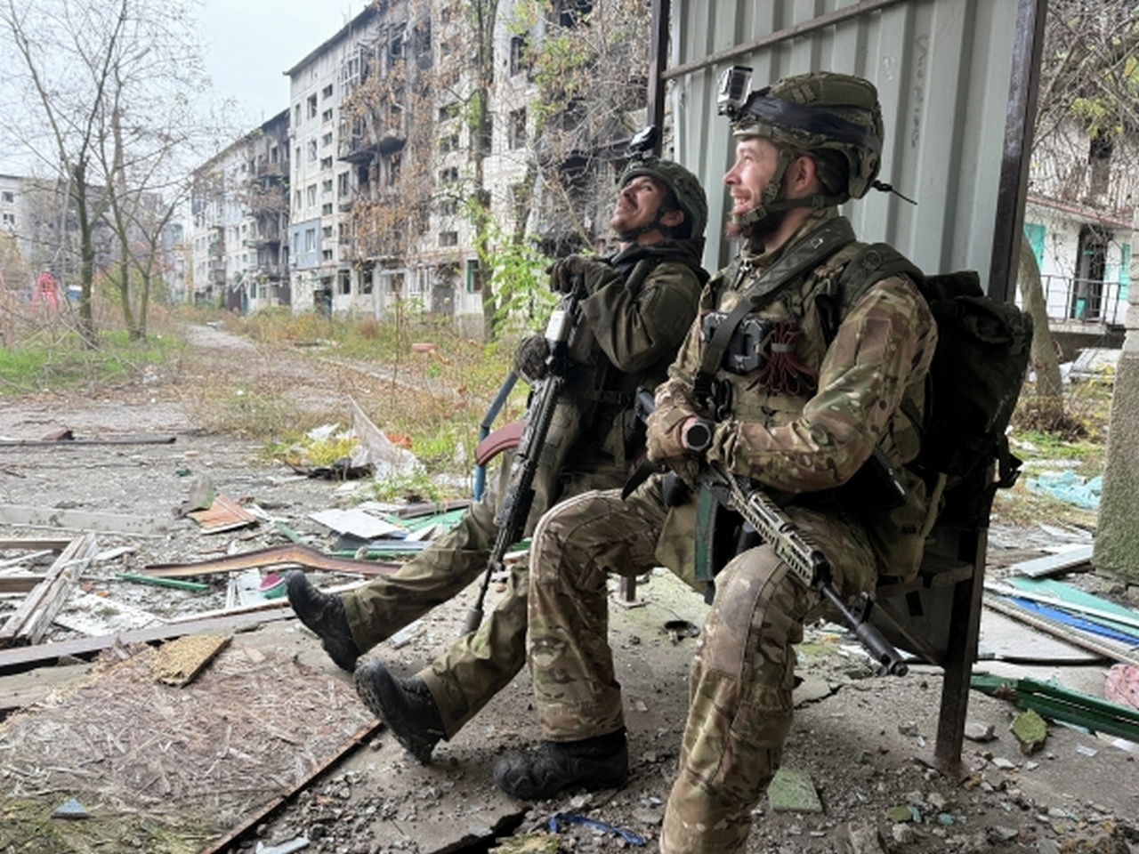 Российские военнослужащие в Красноармейске: Европа поражена темпом продвижения наших войск на запад.