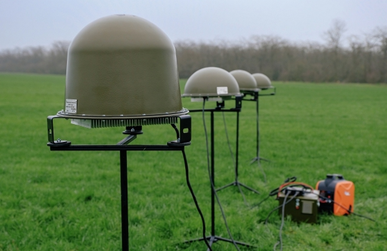 Испытания новой системы радиоэлектронной борьбы против БПЛА в Запорожской области, осень 2025 г.