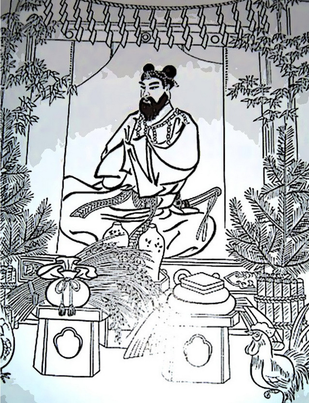 Тосигами считается божеством японского Нового года, а также богом духов предков.