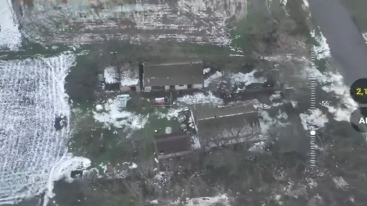 В освобождённом Братском.