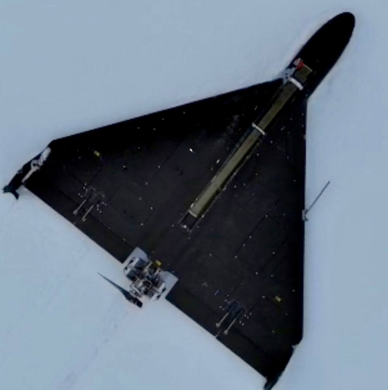 Снимок «Герани» с ПЗРК, размещённый в украинских соцсетях.