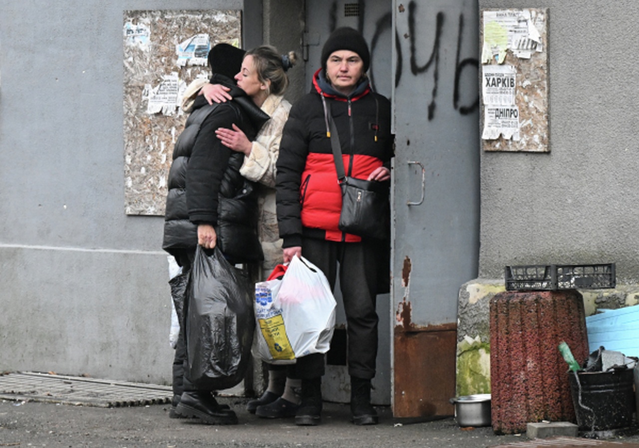 Эвакуация гражданских на российскую территорию.