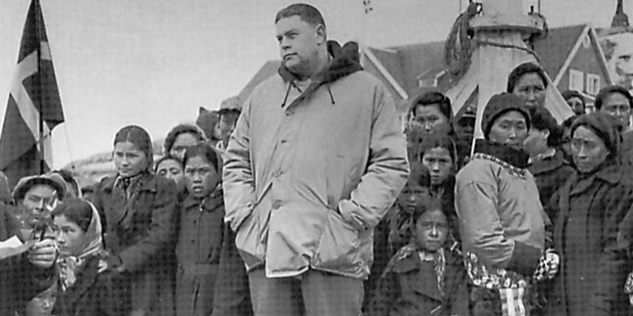 Губернатор острова Эске Брун. 