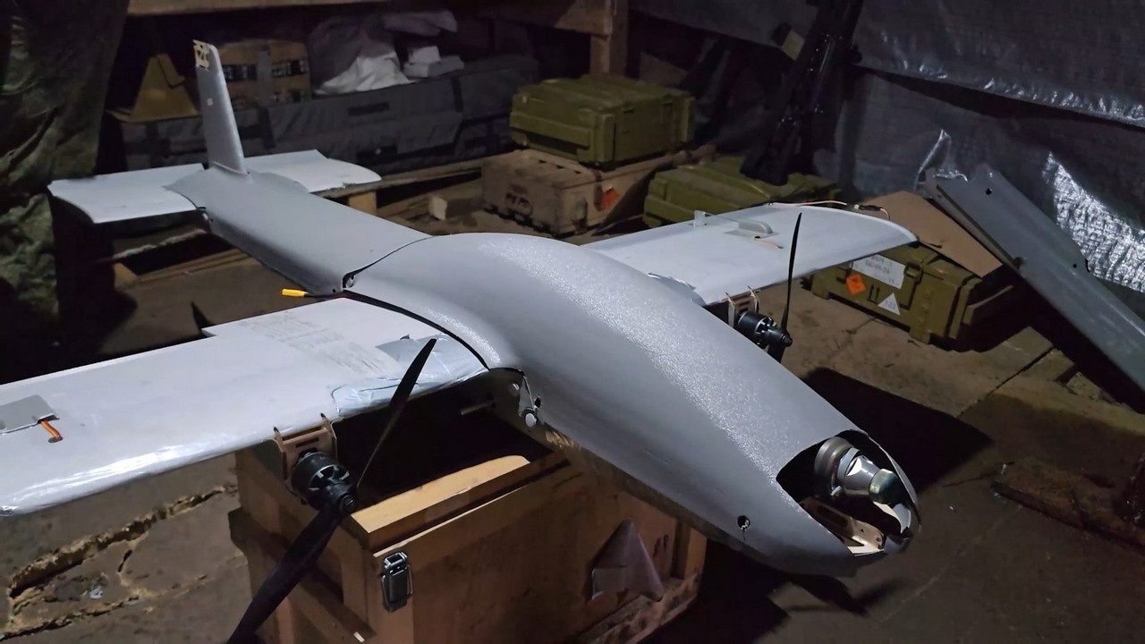 Предполётная подготовка  БПЛА «Молния-2».