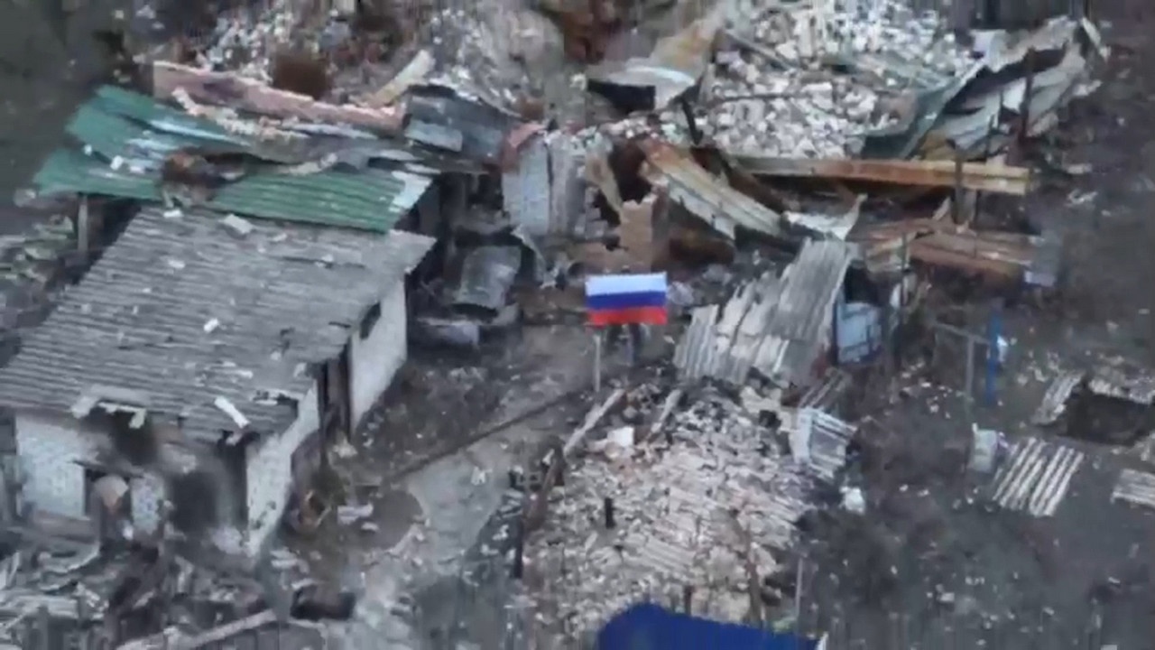 В освобождённом Закотном.