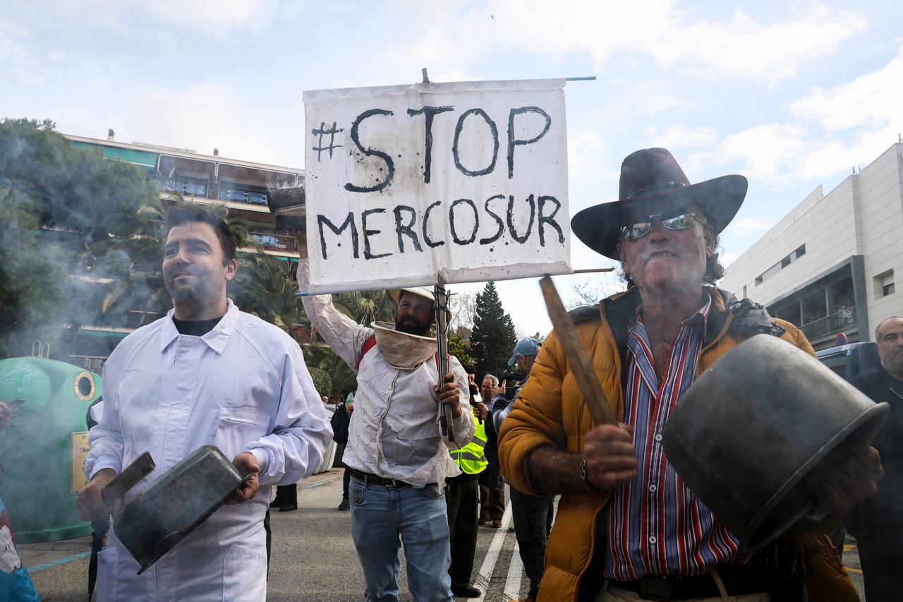Европейские фермеры возмутились соглашением МЕРКОСУР.