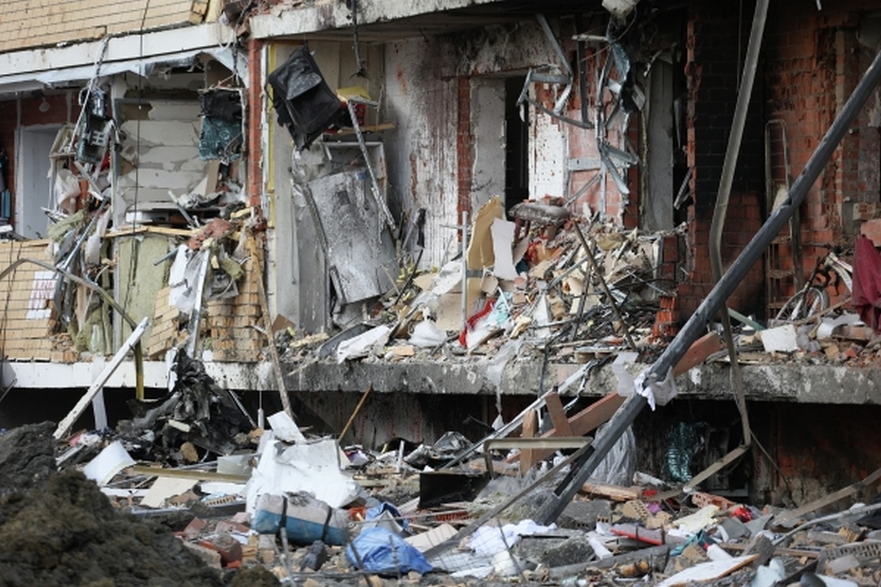 Последствия атаки беспилотников ВСУ в Адыгее, январь 2026 г.