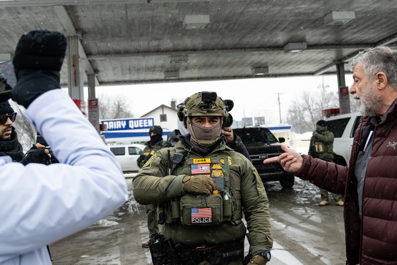 Федеральные агенты в Миннесоте.