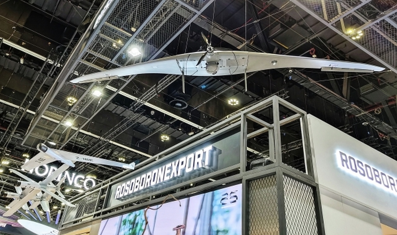 Российский разведывательный беспилотник Supercam S350 входит в состав разведывательно-ударного комплекса «Сарма».