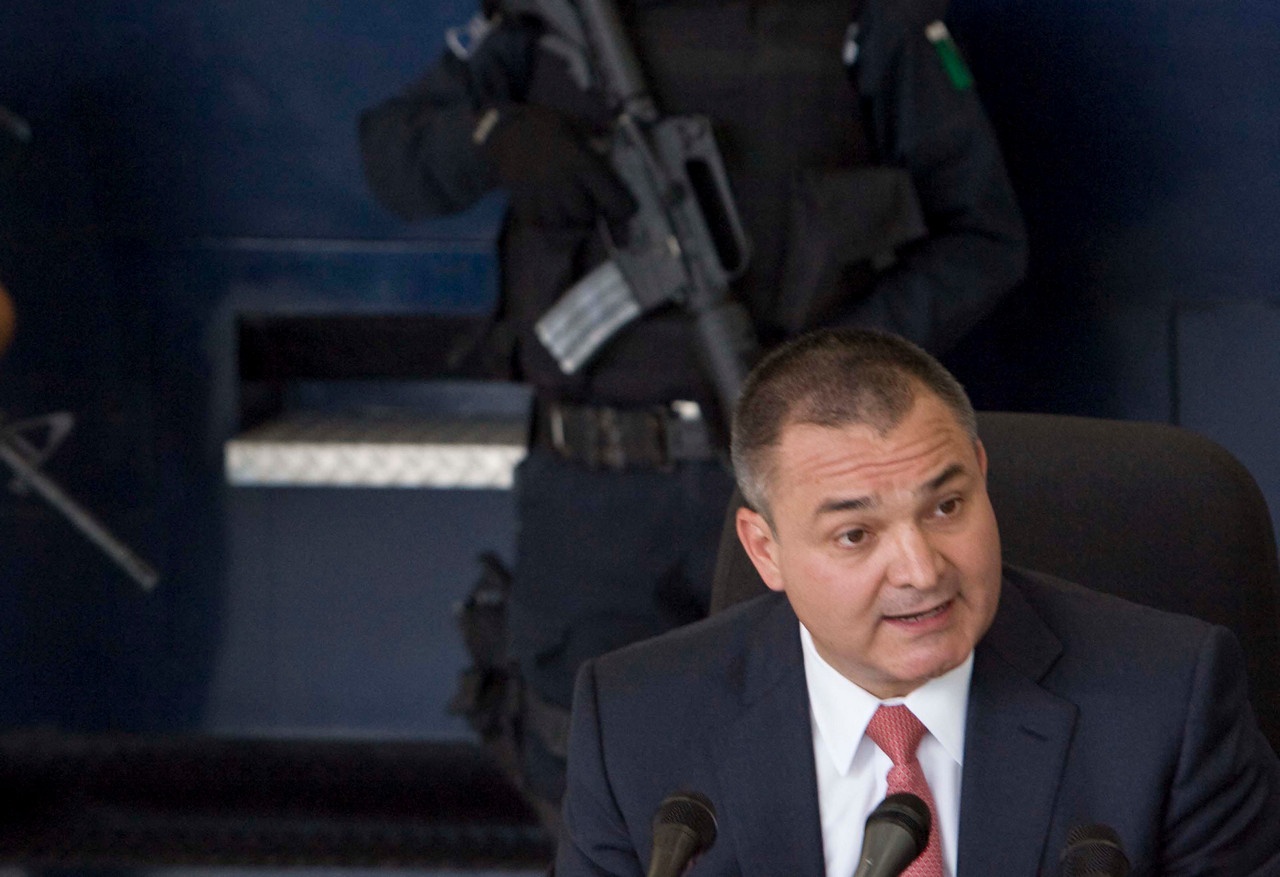 Хенаро Гарсия Луна, глава министерства общественной безопасности Мексики, получил в США 38 лет тюрьмы.