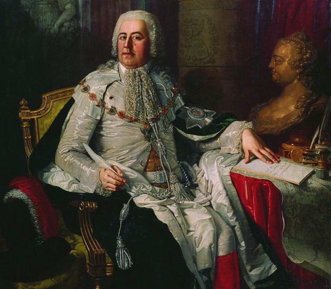  Александр Иванович Румянцев (портрет работы В.Л. Боровиковского).