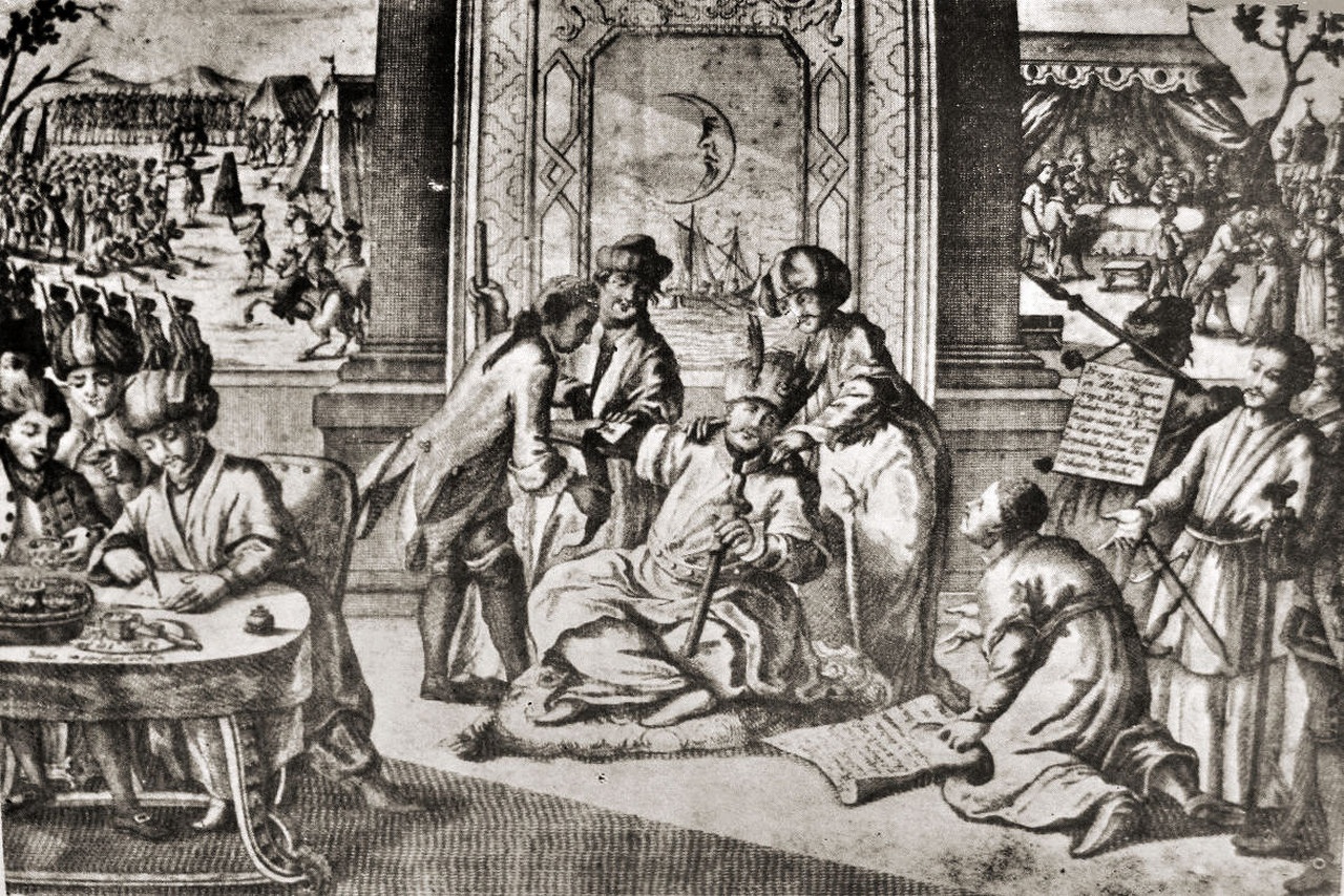 Подписание Кючук-Кайнарджийского мира.