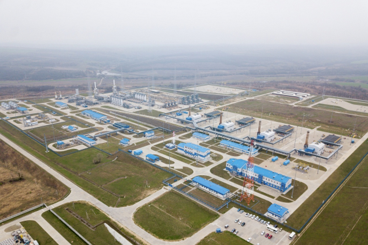 Компрессорная станция «Казачья» - часть газотранспортной системы, обеспечивающей поставки газа для «Турецкого потока».