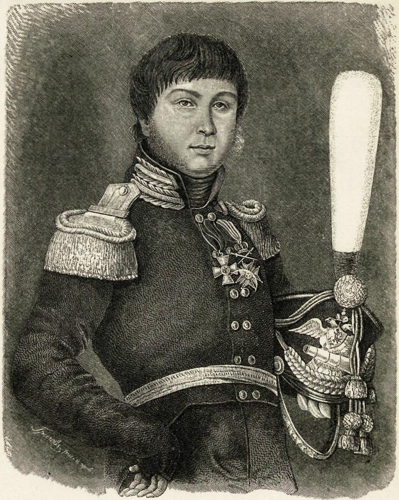 Александр Самойлович Фигнер (гравюра Г.И. Грачёва).