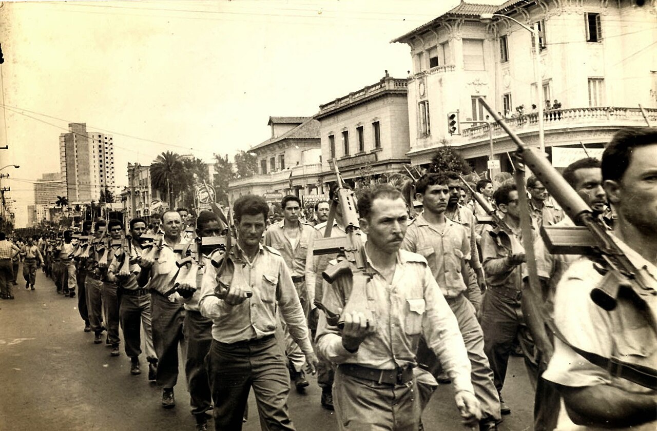 Кубинское народное ополчение в Гаване, 1959 г.