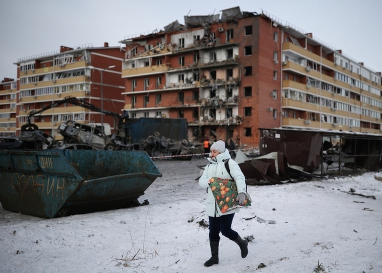 Последствия атаки беспилотников ВСУ в Адыгее.