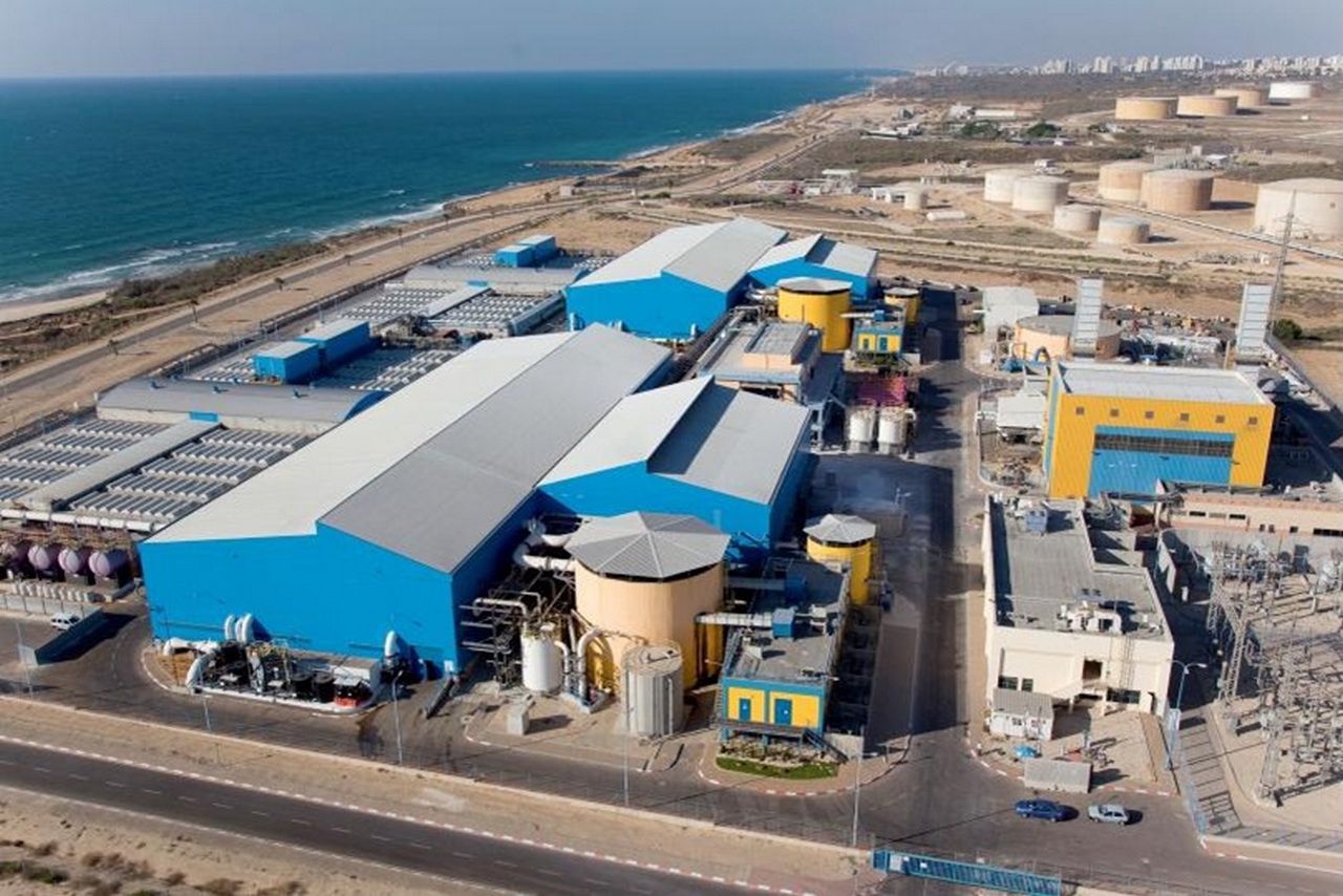 Опреснительный завод в Ашкелоне в Израиле может стать мишенью.