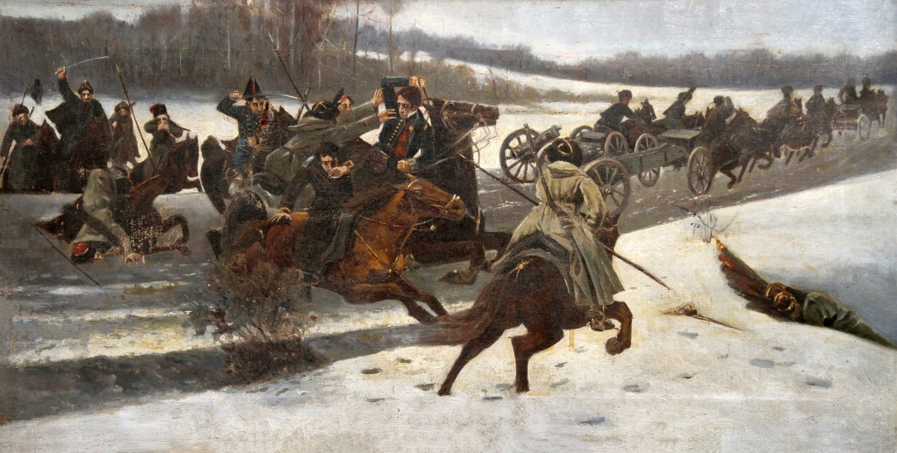 Схватка в дороге.