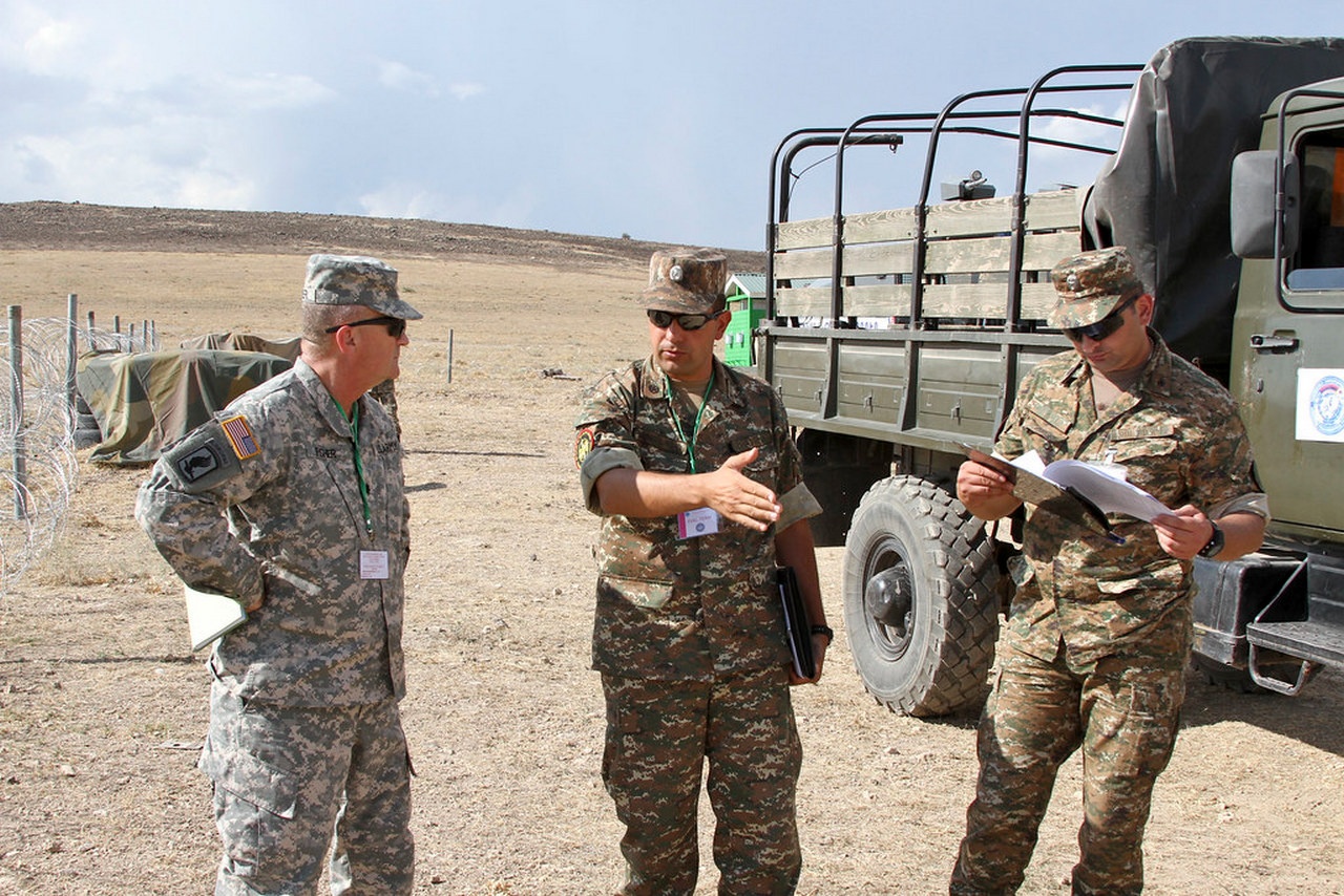 Американцы давно проводят совместные тренировки с местными военными на армянских полигонах.